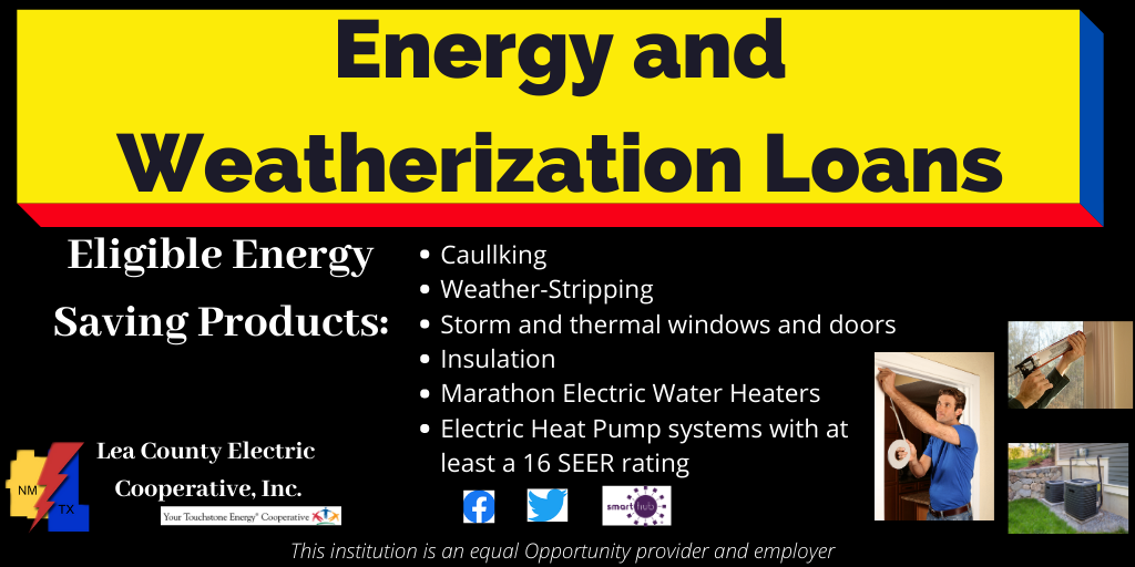 Energy Weatherization Loans